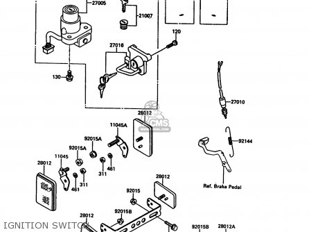 IGNITION SWITCH - KL500-A3 1989 AUSTRIA