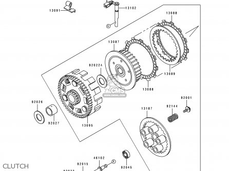 CLUTCH - KL500-B1 TENGAI 1989 AR NR