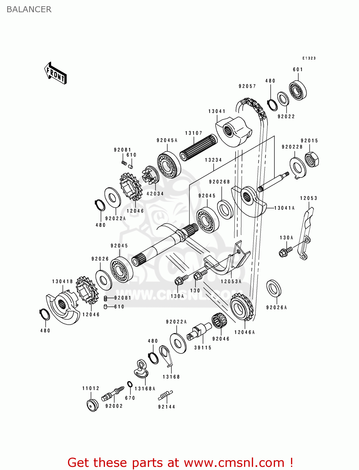 BALANCER KL500-B2 TENGAI 1990 AR NR