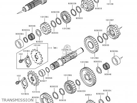 TRANSMISSION - KL500-B2 TENGAI 1990 AR NR