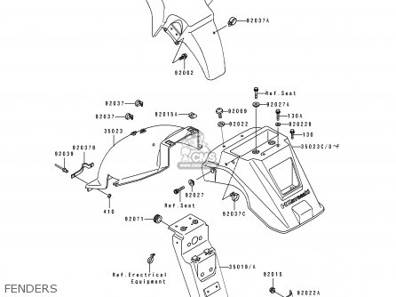 FENDERS - KL500-B2 TENGAI 1990 AR NR