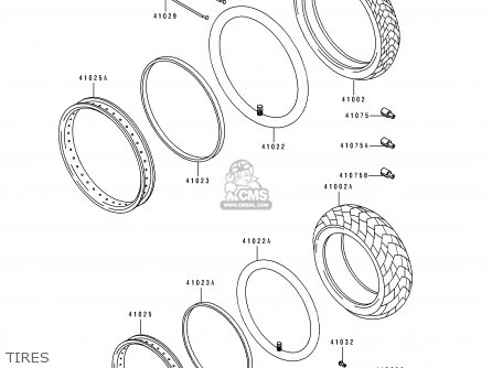 TIRES - KL500-B2 TENGAI 1990 AR NR