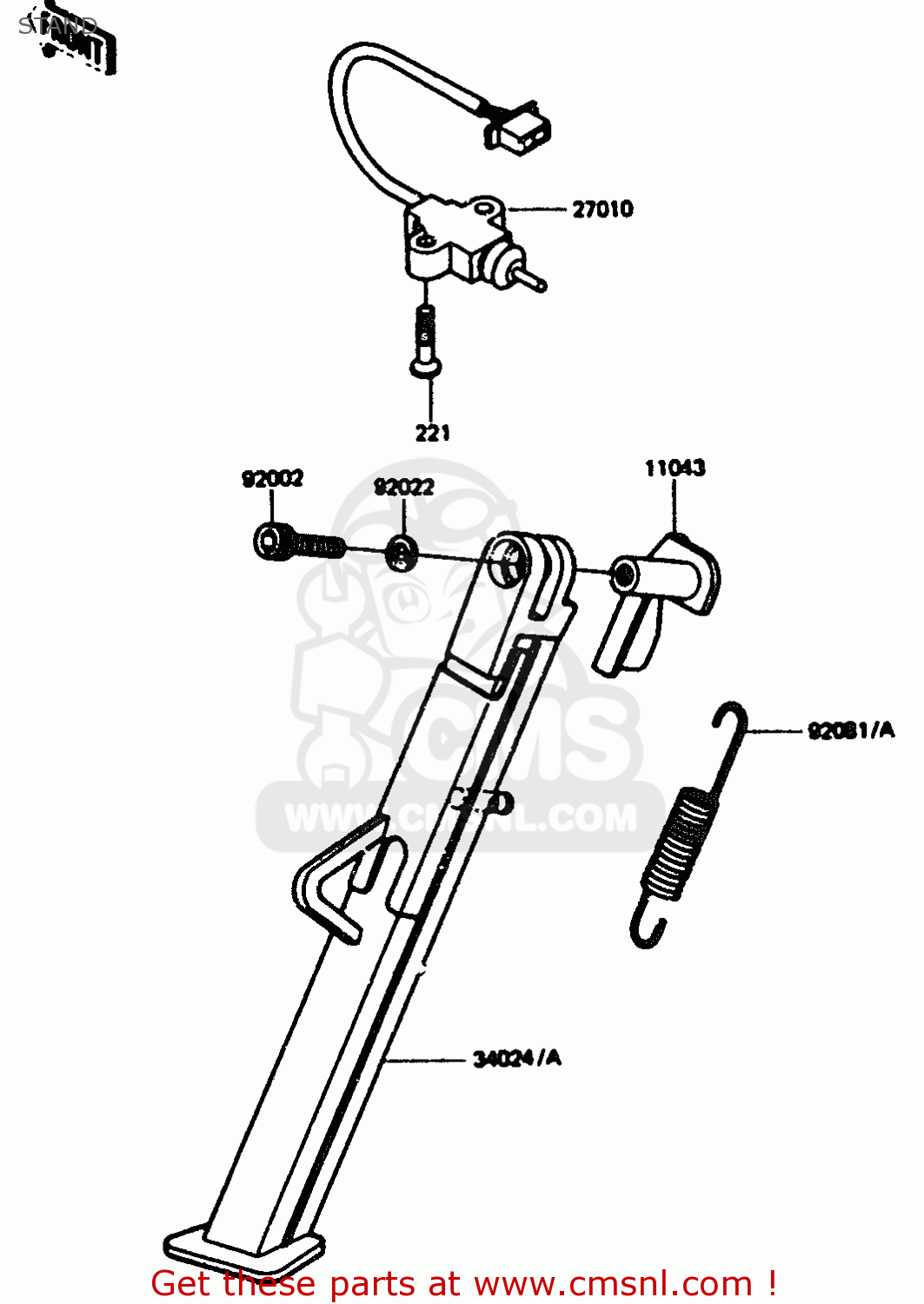 STAND KL600A1 1984 EUROPE UK FR GR IT SD ST WG