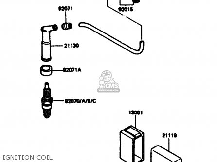IGNITION COIL - KL600A1 1984 EUROPE UK FR GR IT SD ST WG