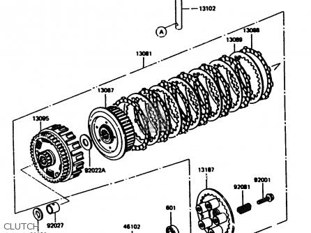 CLUTCH - KL600A1 1984 EUROPE UK FR GR IT SD ST WG