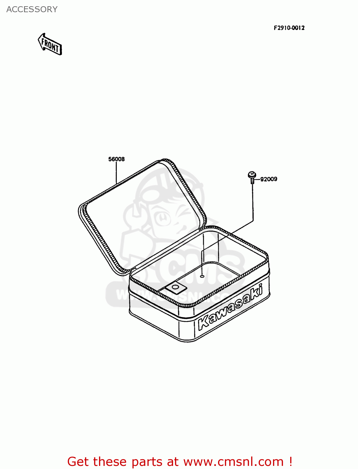 ACCESSORY KL600A3 KLR600 1988 ITALY