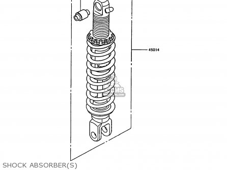 SHOCK ABSORBER(S) - KL600A3 KLR600 1988 ITALY