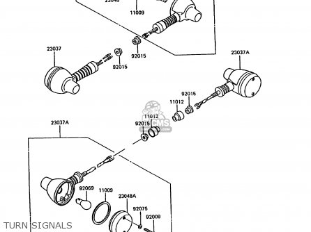 TURN SIGNALS - KL600A3 KLR600 1988 ITALY