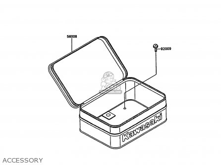 ACCESSORY - KL600A3 KLR600 1988 ITALY