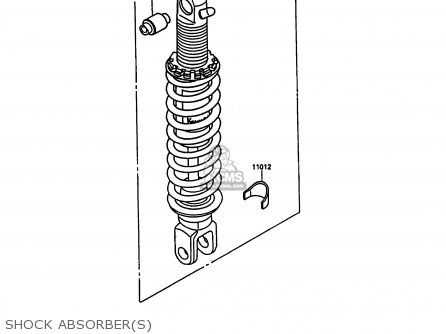SHOCK ABSORBER(S) - KL600A5 KLR600 1990 ITALY