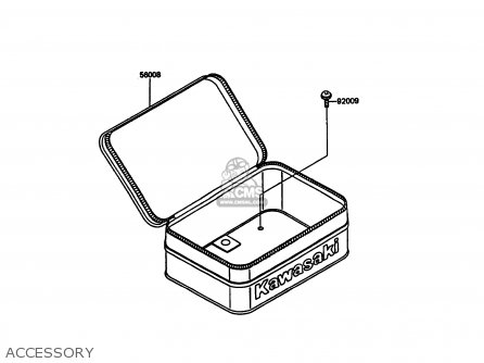 ACCESSORY - KL600A5 KLR600 1990 ITALY