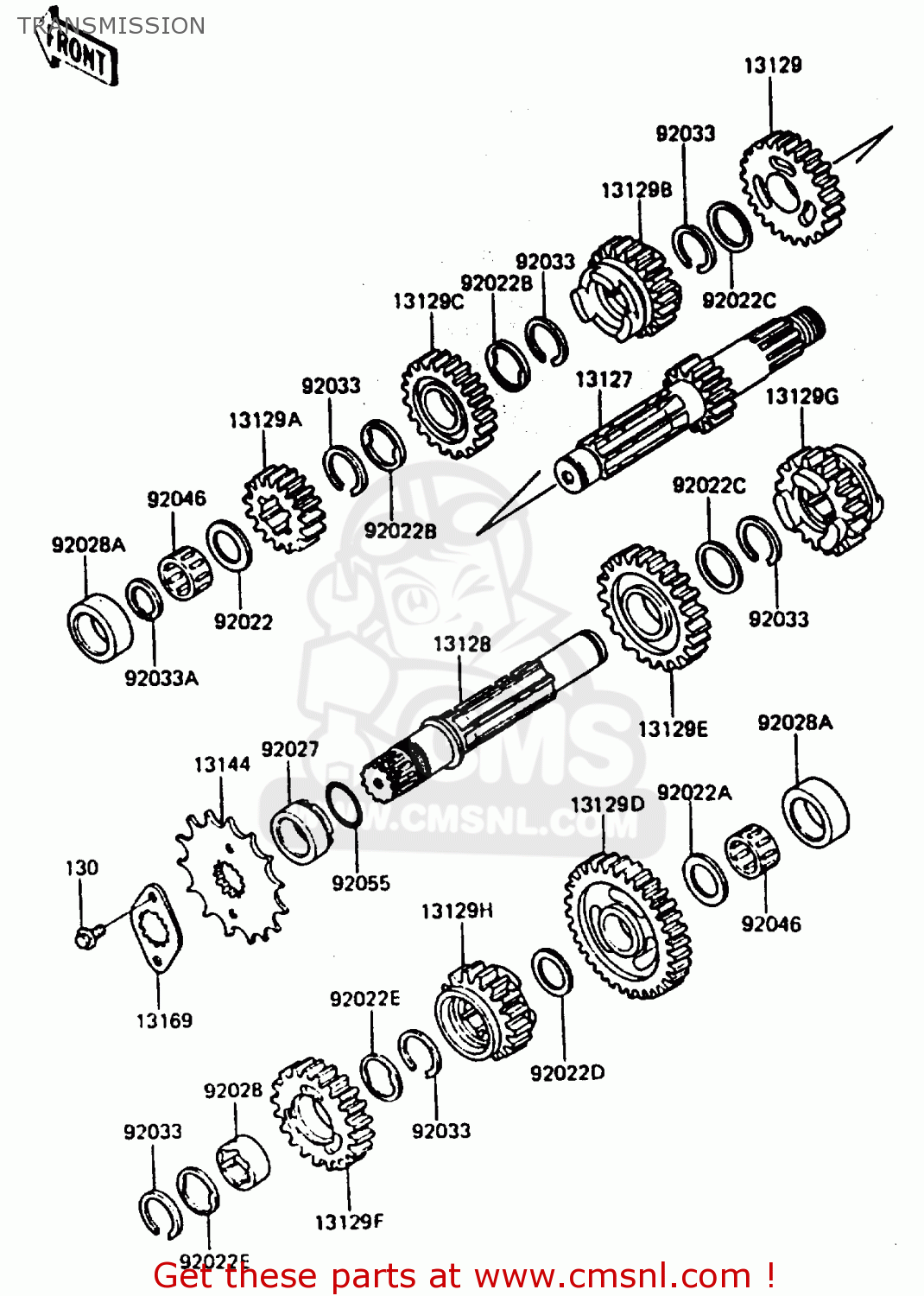 TRANSMISSION KL600B1 1985 EUROPE UK FR GR IT NR SD WK