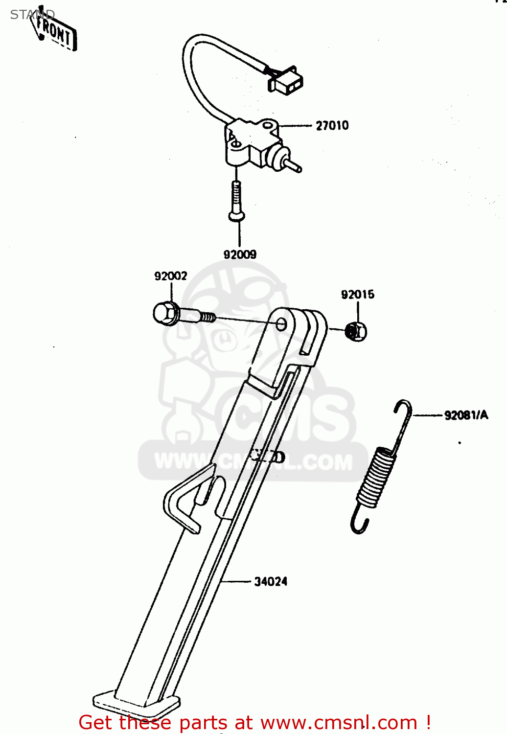 STAND KL600B1 1985 EUROPE UK FR GR IT NR SD WK