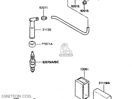IGNITION COIL - KL600B1 1985 EUROPE UK FR GR IT NR SD WK