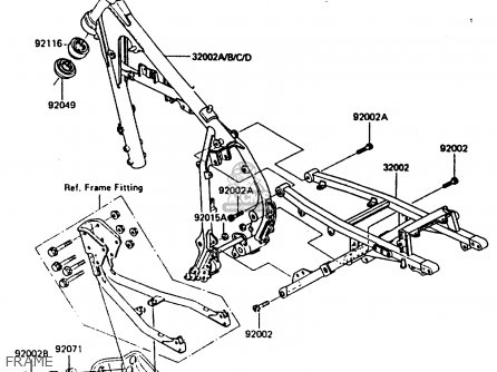 FRAME - KL600B1 1985 EUROPE UK FR GR IT NR SD WK