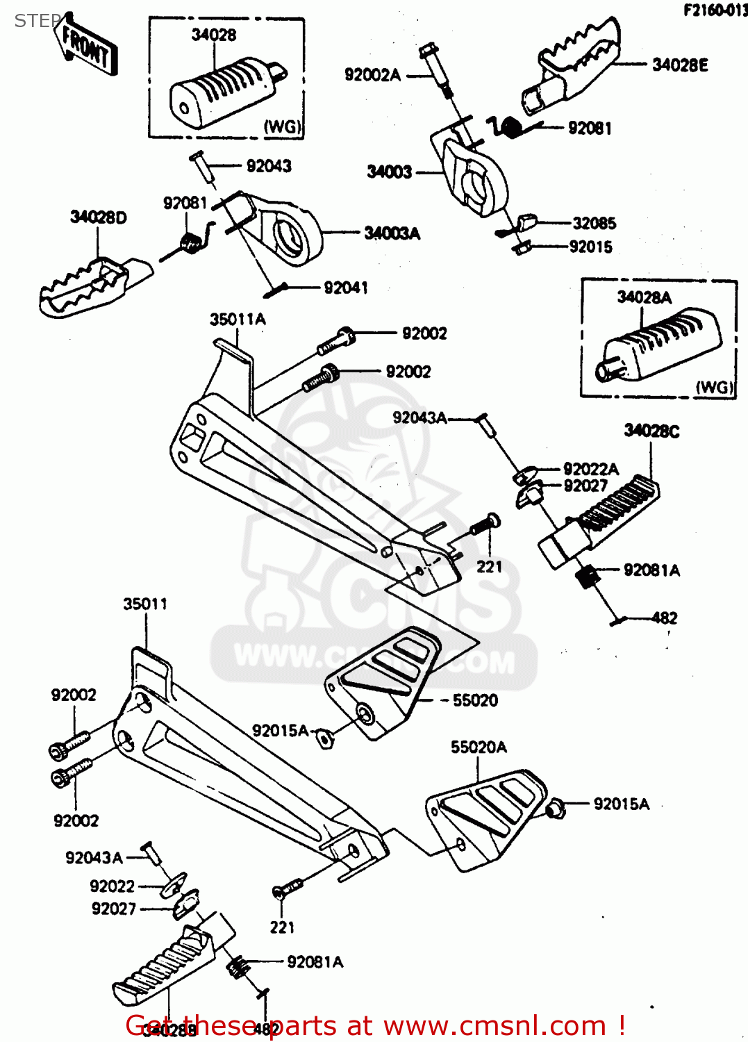 STEP KL600B2 1986 EUROPE UK FR CP GR IT NR SD SP WG