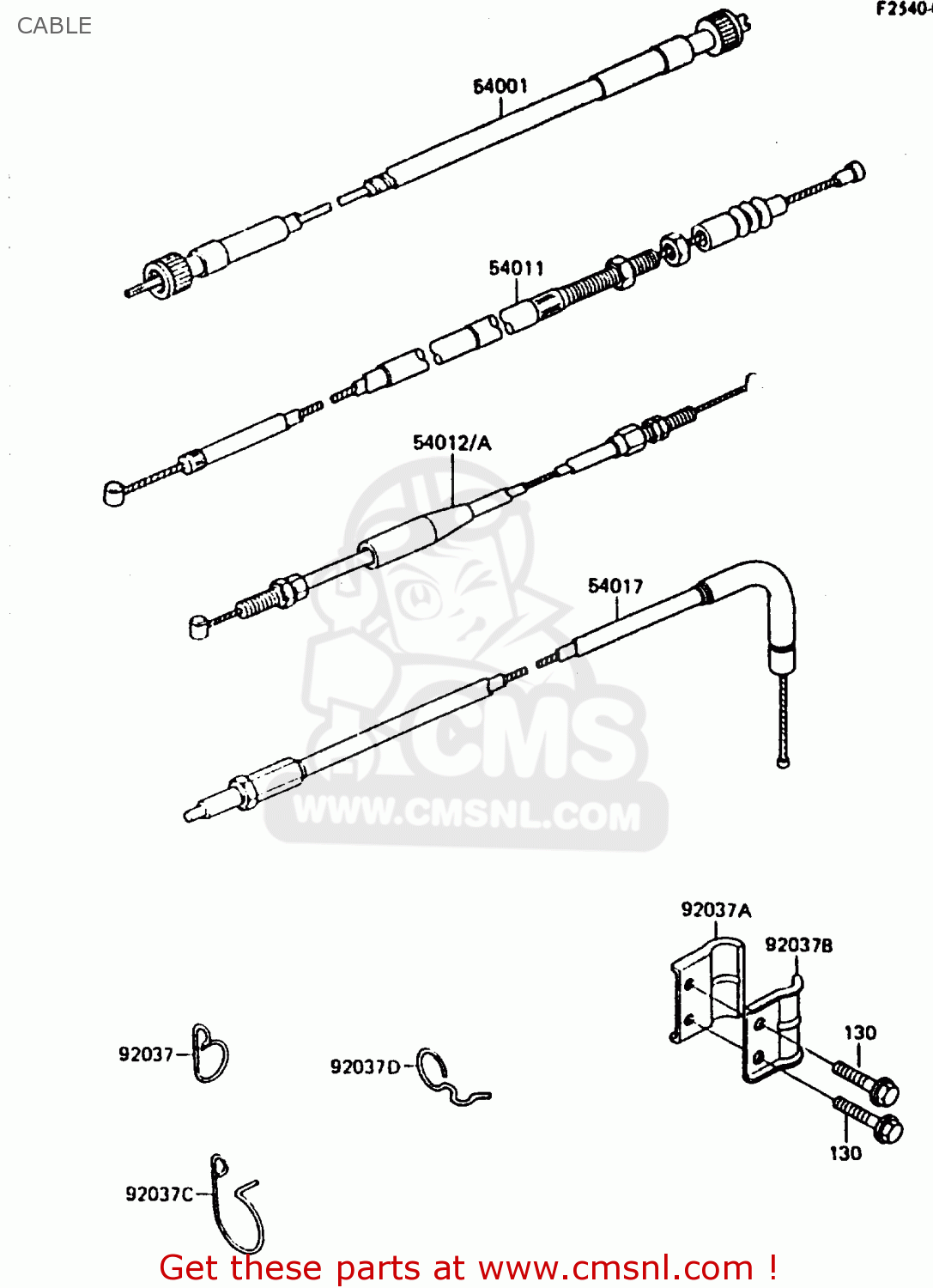 CABLE KL600B2 1986 EUROPE UK FR CP GR IT NR SD SP WG