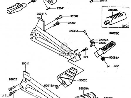 STEP - KL600B2 1986 EUROPE UK FR CP GR IT NR SD SP WG