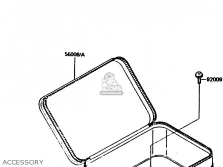 ACCESSORY - KL600B2 1986 EUROPE UK FR CP GR IT NR SD SP WG