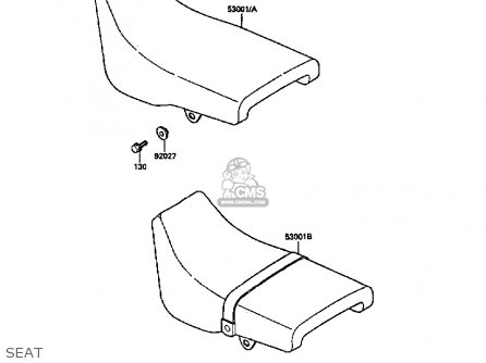 SEAT - KL600B5 KLR600 1989 SWEDEN FG