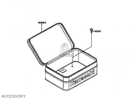 ACCESSORY - KL600B5 KLR600 1989 SWEDEN FG