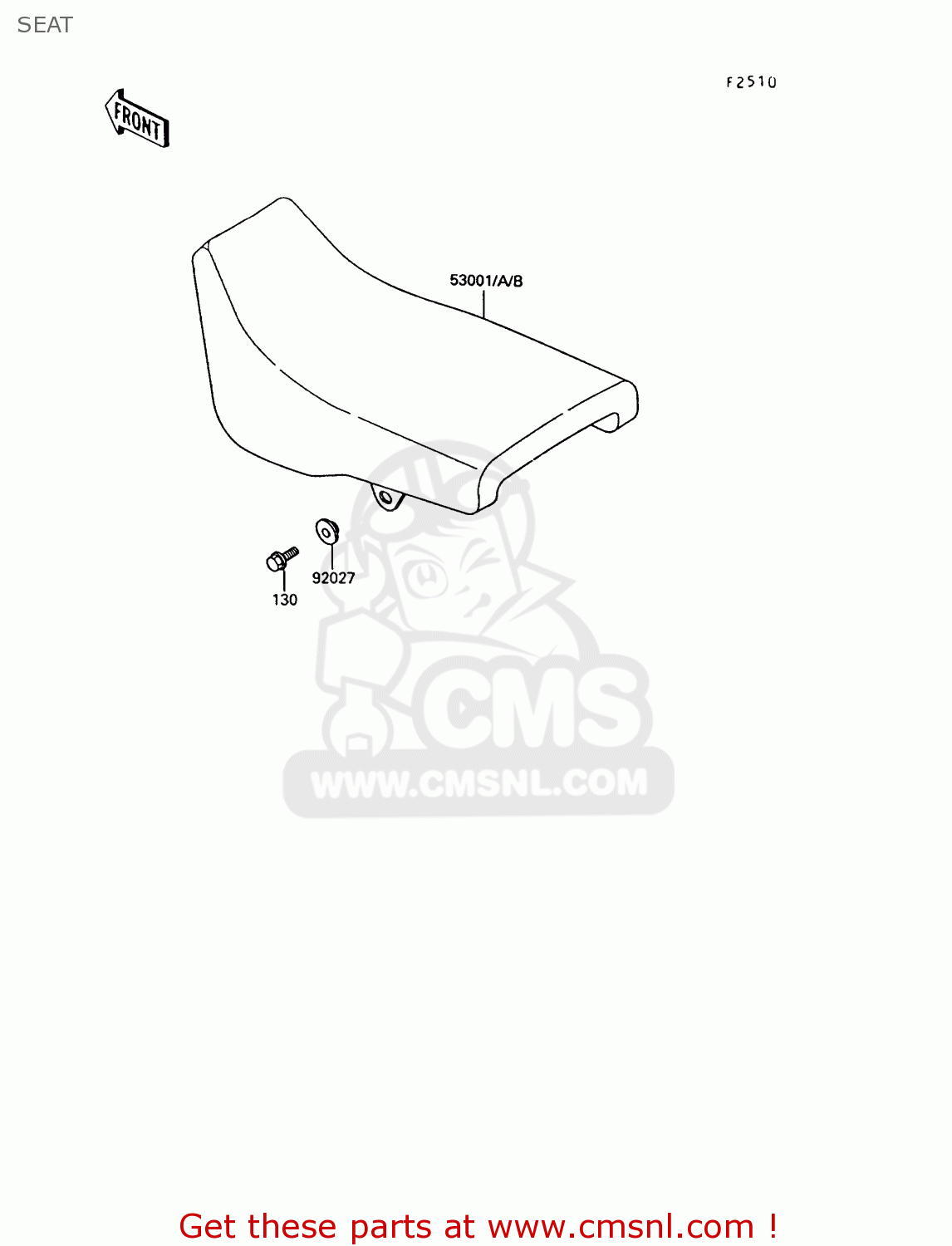 SEAT KL600B8 KLR600 1993 GREECE