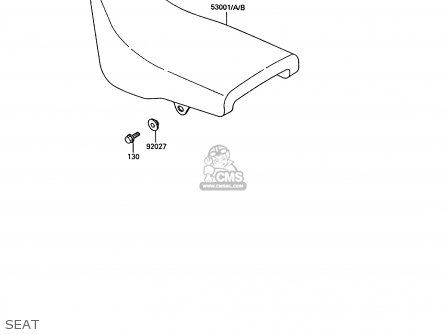 SEAT - KL600B9 KLR600 1994 ITALY
