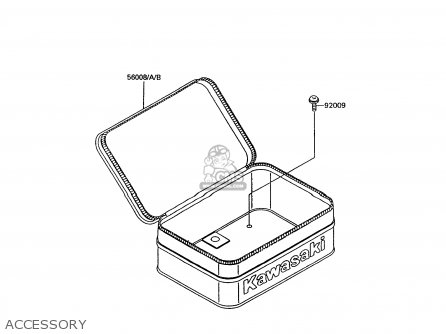 ACCESSORY - KL600B9 KLR600 1994 ITALY
