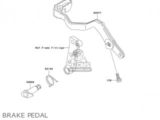 Kawasaki KL650A17 KLR650 2003 USA CALIFORNIA CANADA parts lists