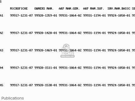 Publications - KL650A2 KLR650 1988 USA CALIFORNIA CANADA