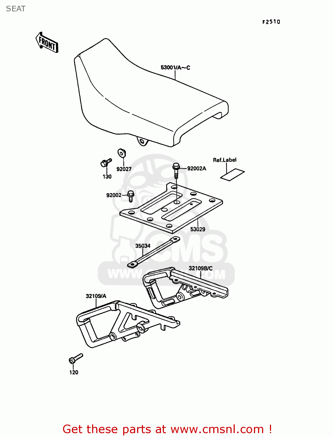 SEAT KL650A3 KLR650 1989 EUROPE UK GR NR SD