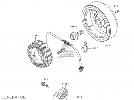 GENERATOR - KL650B2 TENGAI 1990 EUROPE UK FR AR FG GR IT NR SD SP ST