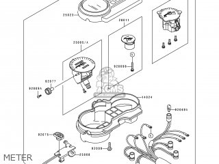 METER - KL650B2 TENGAI 1990 USA CALIFORNIA CANADA