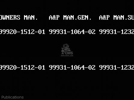 Publications - KL650B2 TENGAI 1990 USA CALIFORNIA CANADA