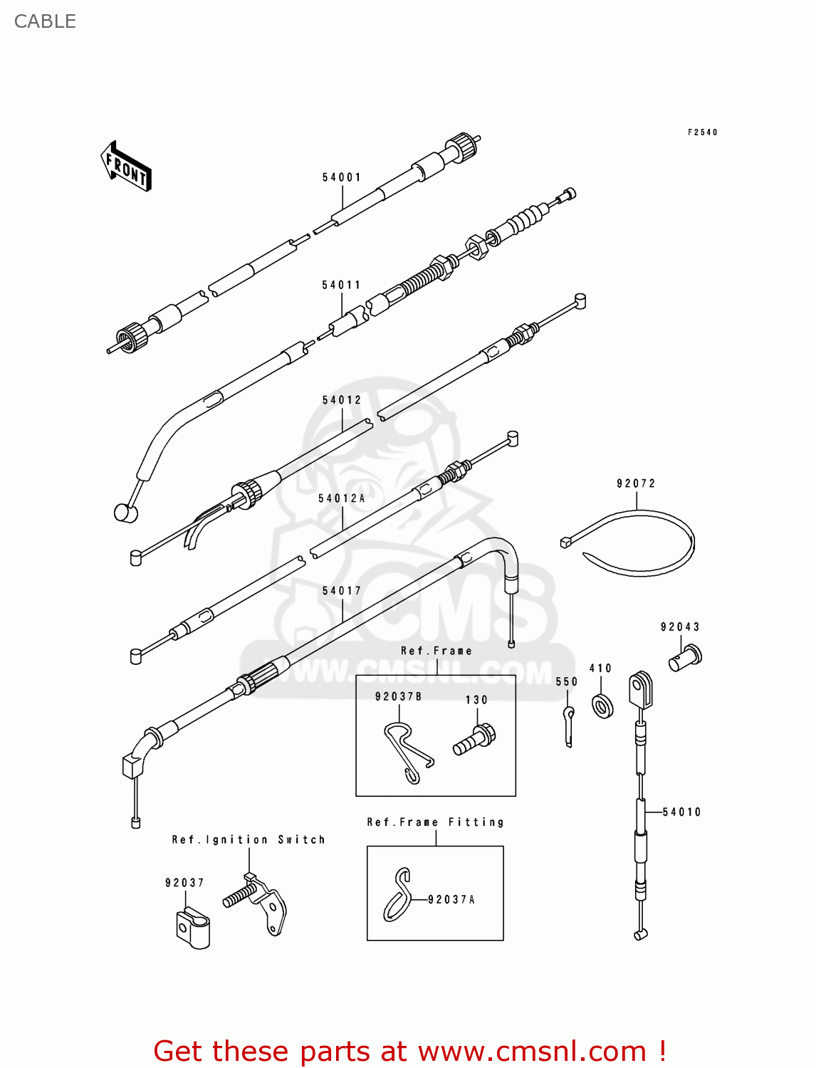 CABLE KL650B3 TENGAI 1991 CANADA