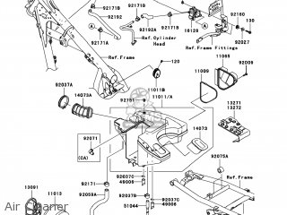 Kawasaki KL650E8F KLR650 2008 USA parts lists and schematics