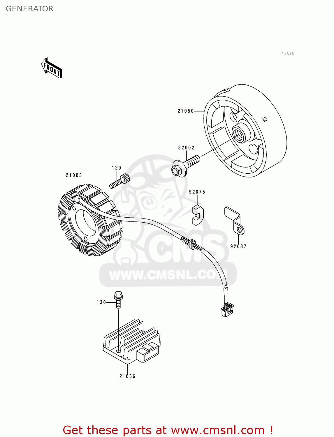 GENERATOR KLE250-A3 1997 GREECE