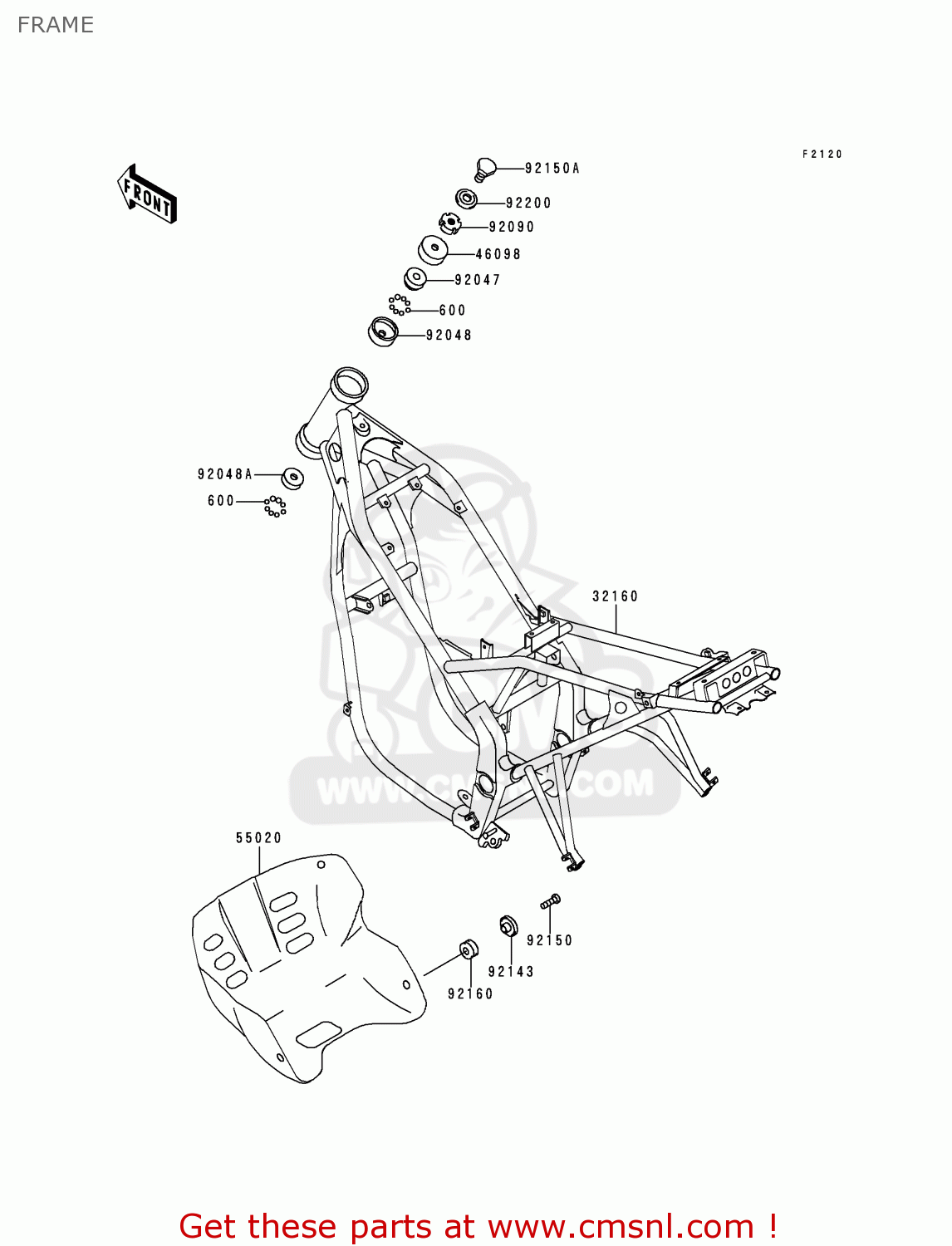 FRAME KLE250-A3 1997 GREECE