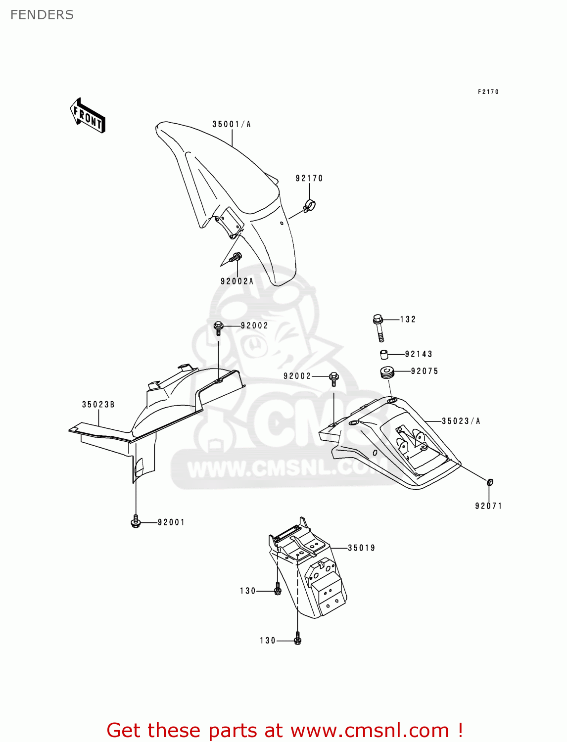 FENDERS KLE250-A3 1997 GREECE