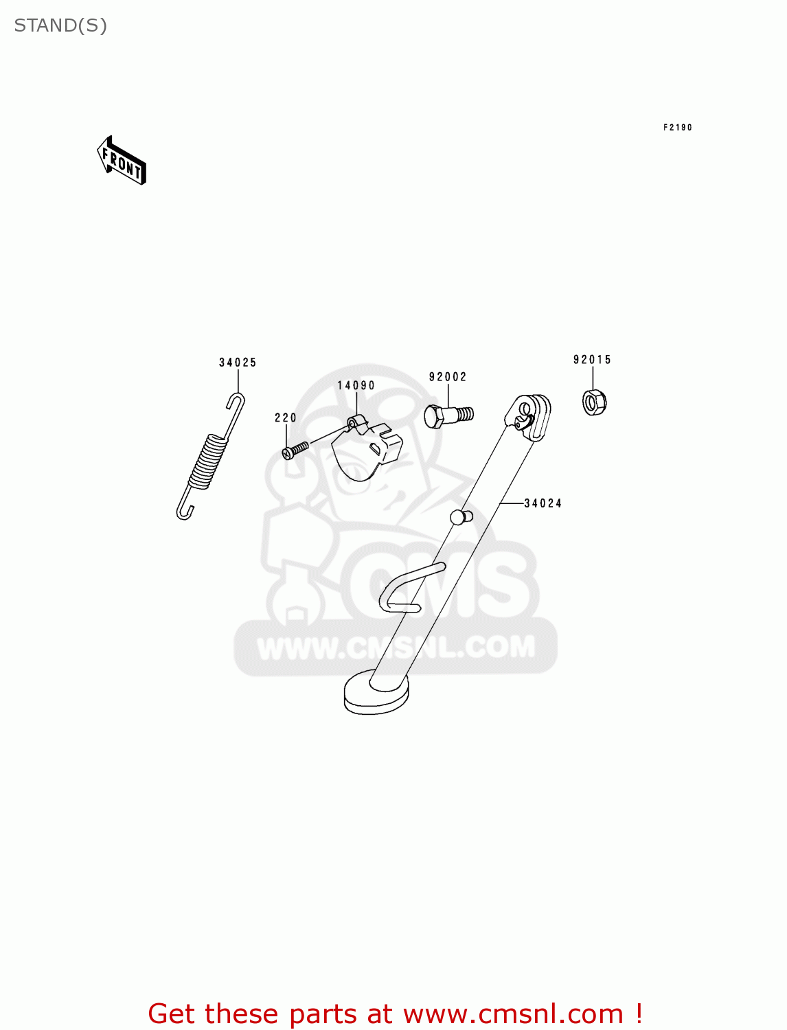 STAND(S) KLE250-A3 1997 GREECE