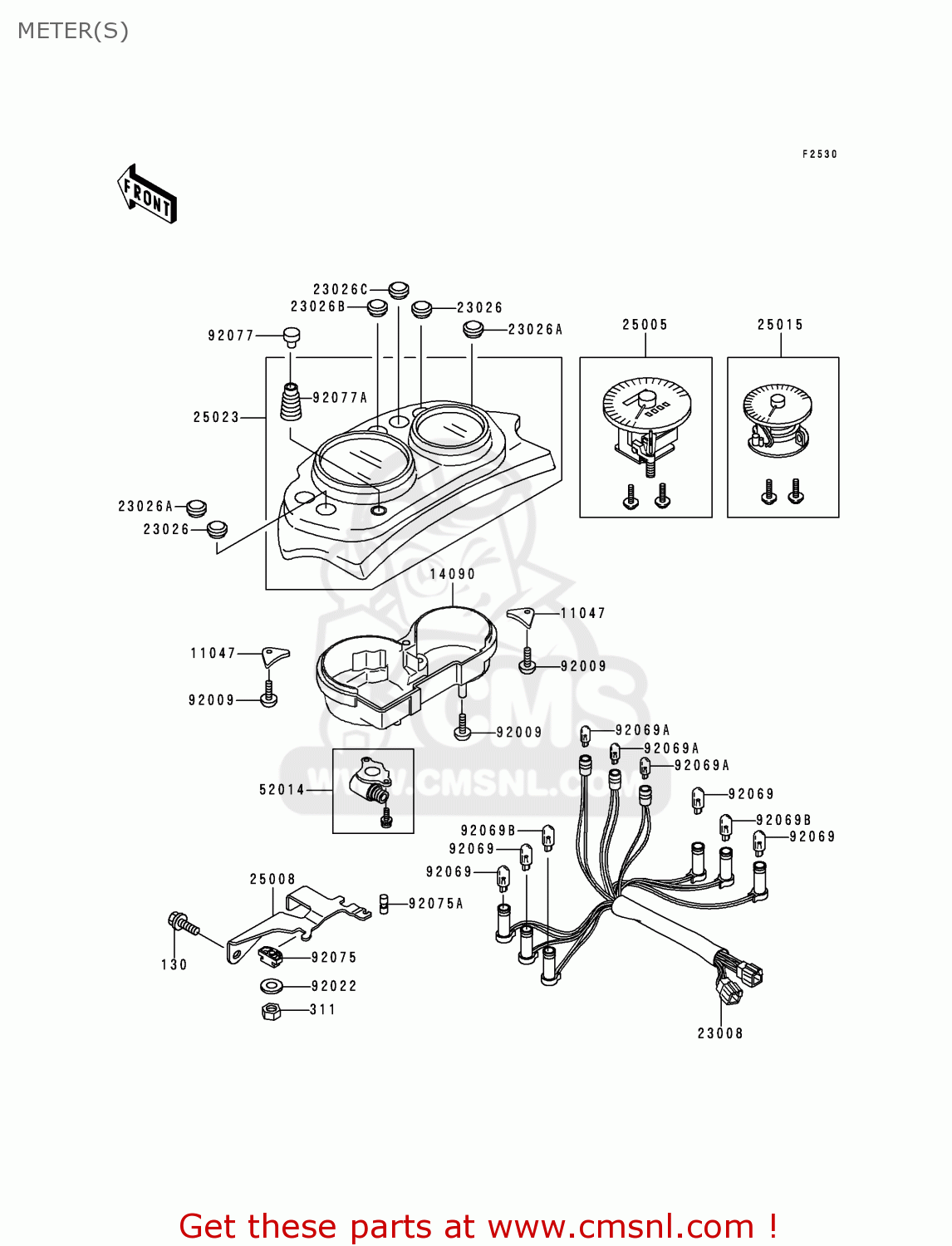 METER(S) KLE250-A3 1997 GREECE