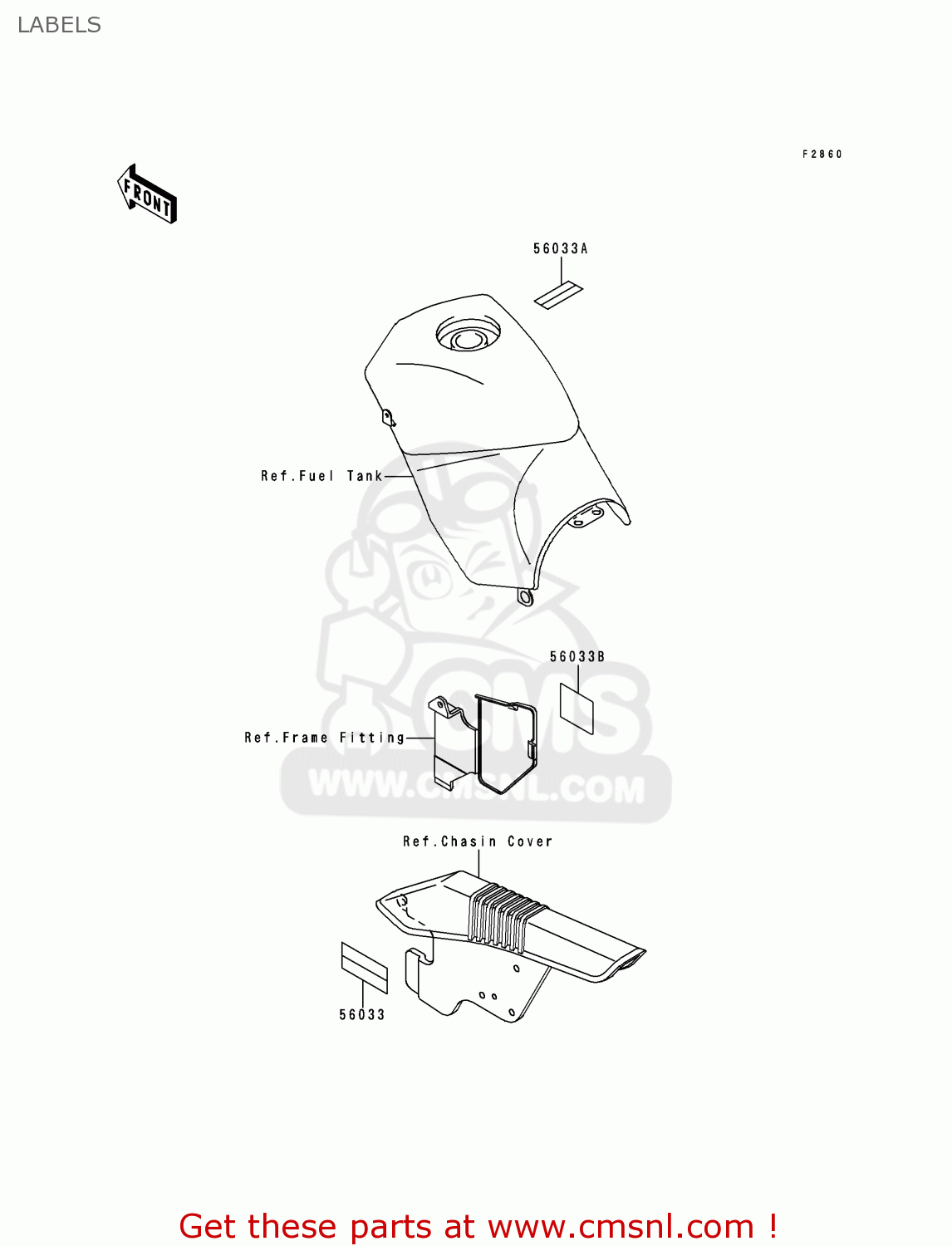 LABELS KLE250-A3 1997 GREECE