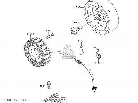 GENERATOR - KLE250-A3 1997 GREECE