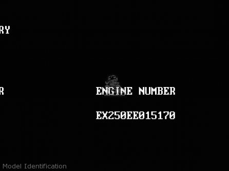 Model Identification - KLE250-A3 1997 GREECE