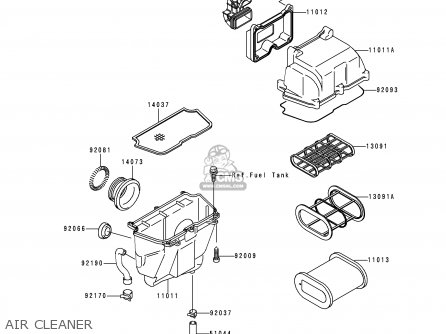 AIR CLEANER - KLE500A10 2000 IS