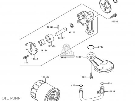 OIL PUMP - KLE500A10 2000 IS