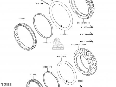 TIRES - KLE500A10 2000 IS