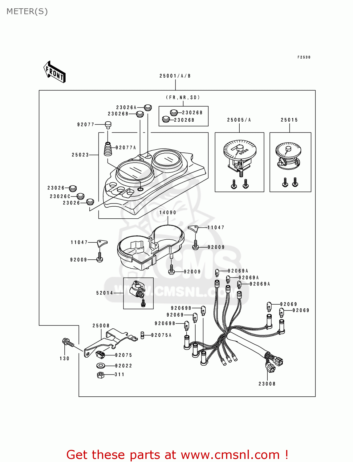 METER(S) KLE500A2 1992 EUROPE UK FR AR FG GR IT NR SD SP ST