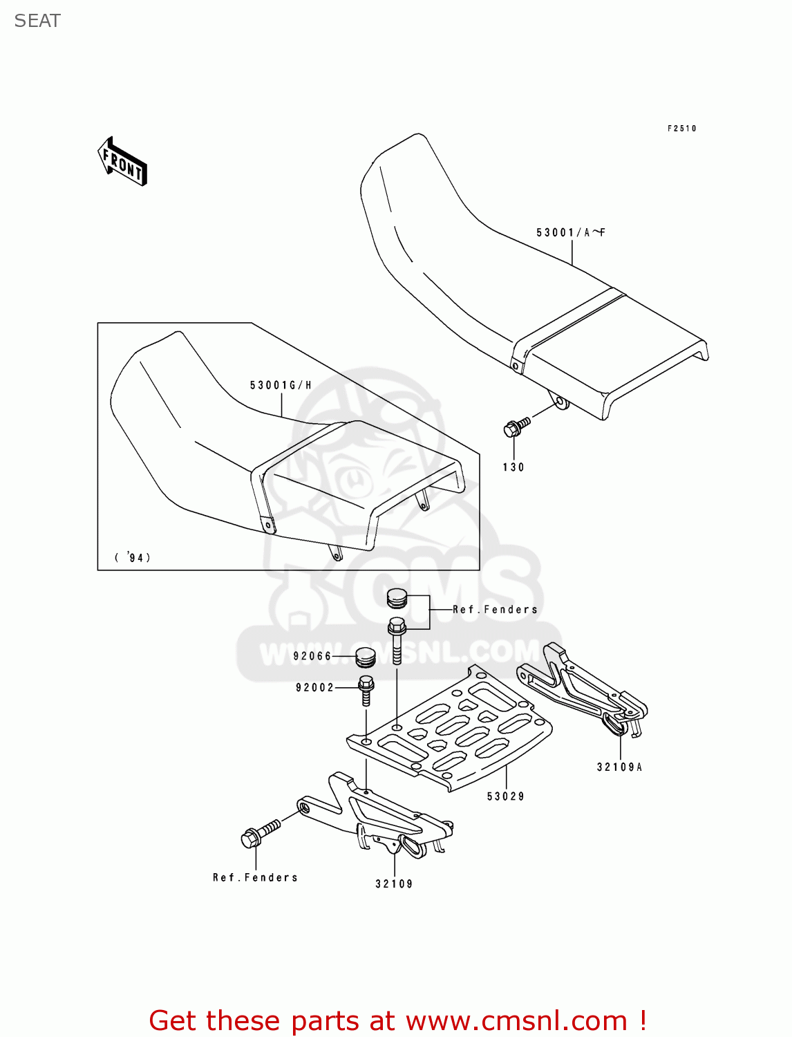 SEAT KLE500A3 1993 EUROPE UK FR NL AR FG GR IT NR SD SP ST