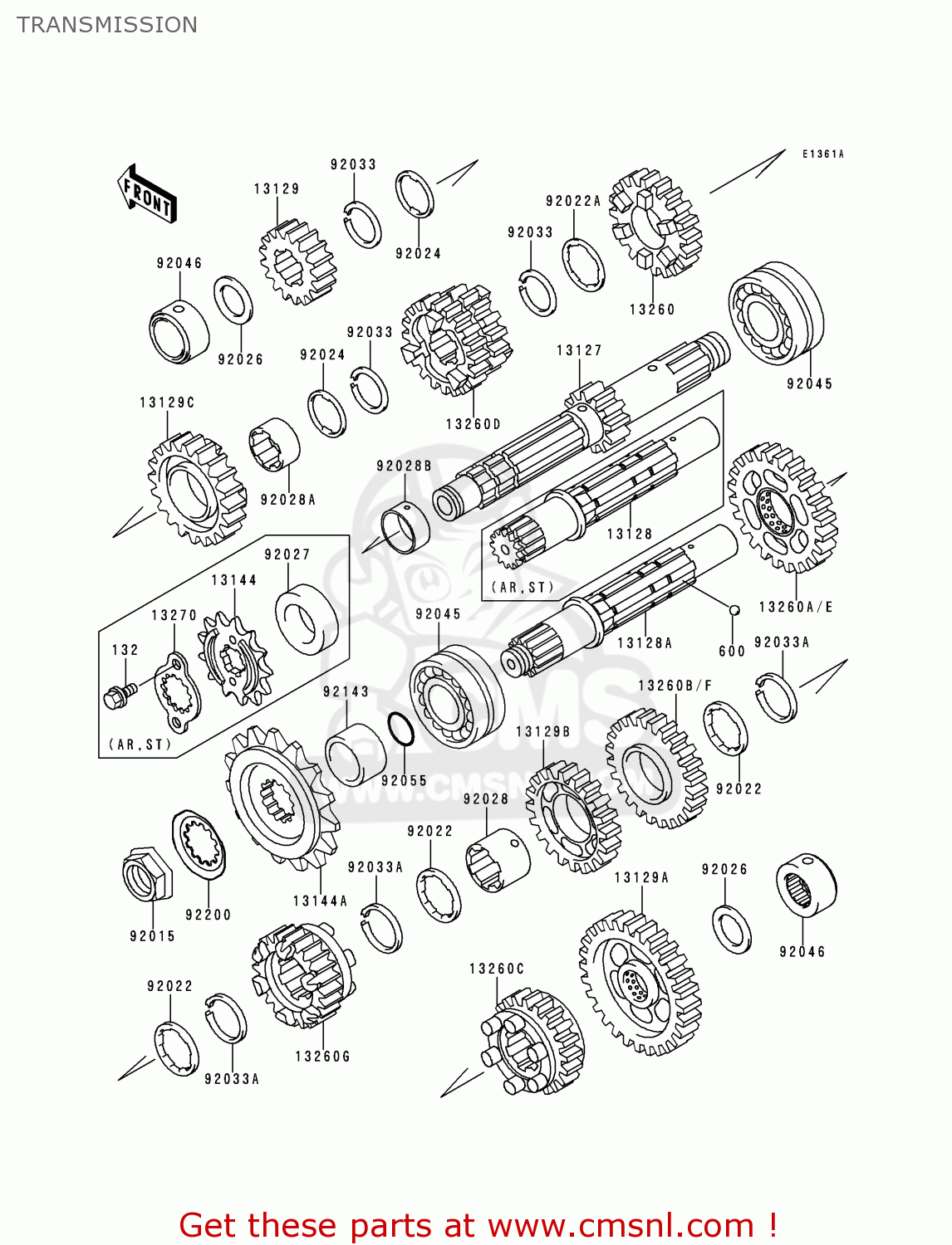 TRANSMISSION KLE500A8 1998 SWEDEN